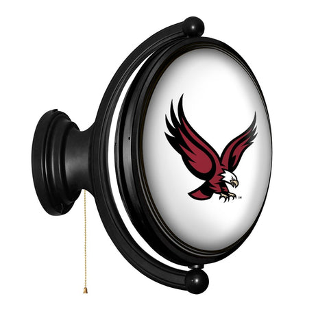 Boston College Eagles: Eagle - Original Oval Rotating Lighted Wall Sign White