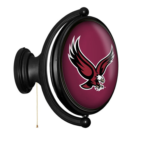Boston College Eagles: Eagle - Original Oval Rotating Lighted Wall Sign Maroon