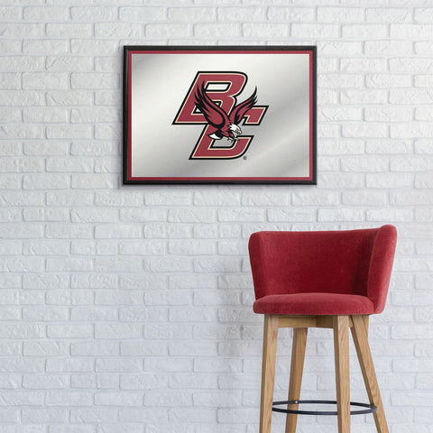 Boston College Eagles: Framed Mirrored Wall Sign - The Fan-Brand