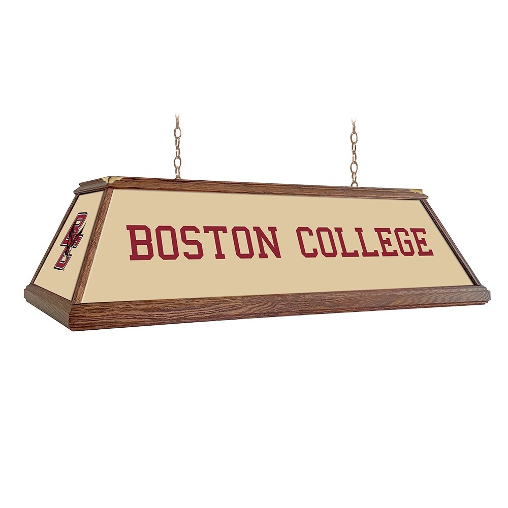 Boston College Eagles: Premium Wood Pool Table Light - The Fan-Brand