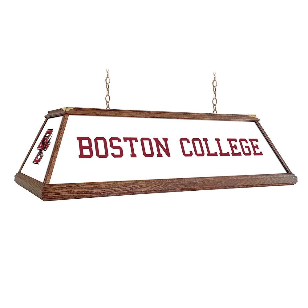 Boston College Eagles: Premium Wood Pool Table Light - The Fan-Brand