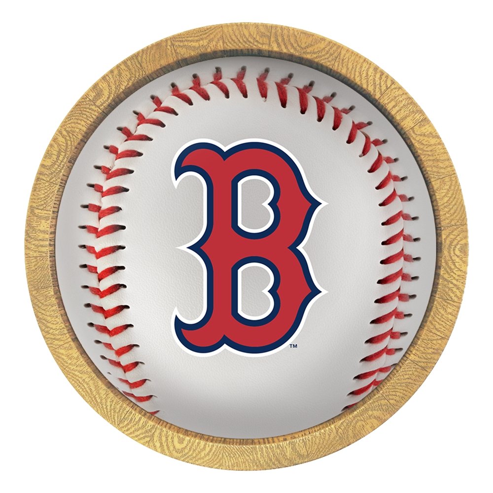 Boston Red Sox: Barrel Framed Lighted Wall Sign - The Fan-Brand