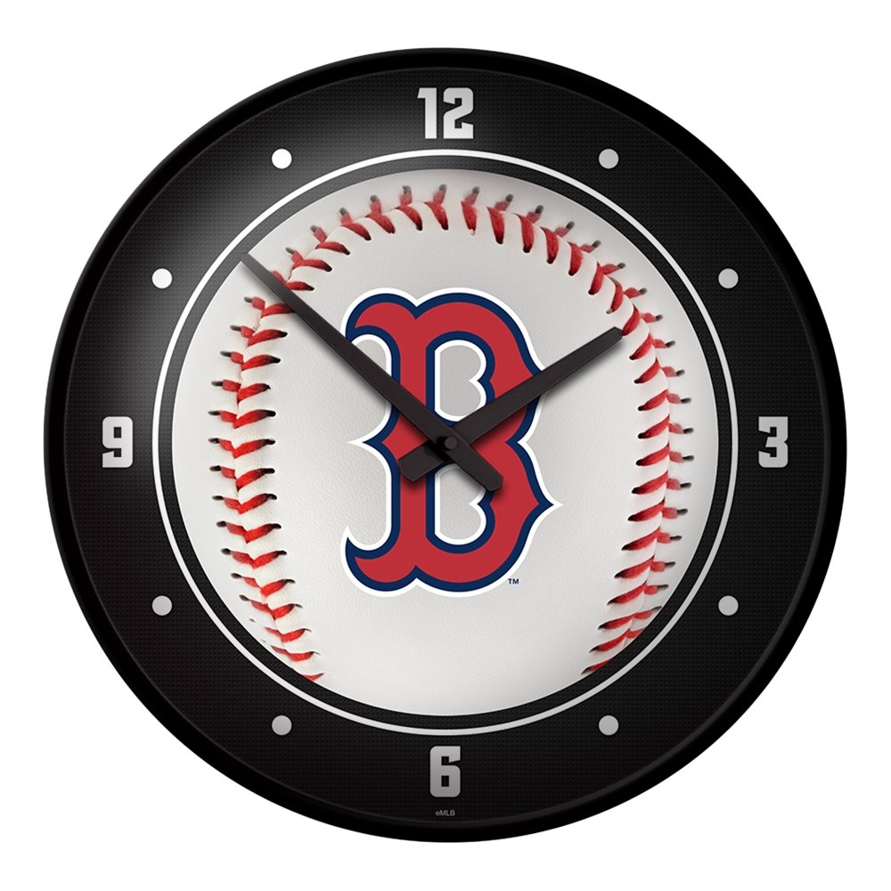 Boston Red Sox: Baseball - Modern Disc Wall Clock - The Fan-Brand