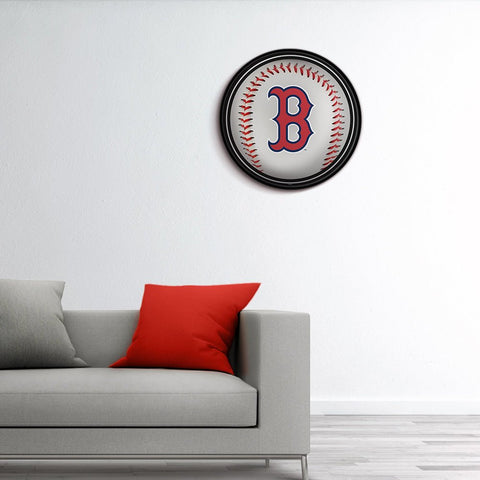 Boston Red Sox: Baseball - Modern Disc Wall Sign - The Fan-Brand