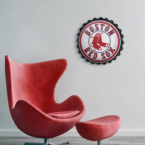 Boston Red Sox: Bottle Cap Wall Sign - The Fan-Brand