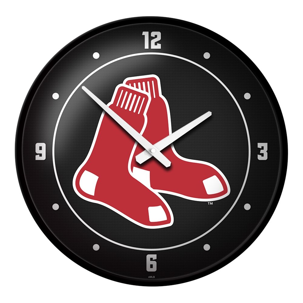 Boston Red Sox: Logo - Modern Disc Wall Clock - The Fan-Brand