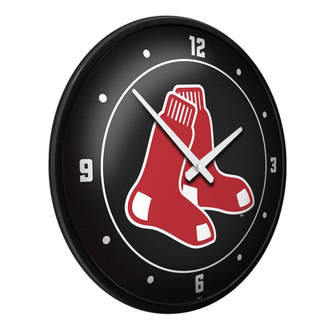 Boston Red Sox: Logo - Modern Disc Wall Clock - The Fan-Brand