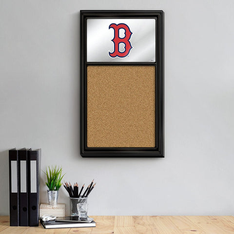 Boston Red Sox: Mirrored Dry Erase Note Board - The Fan-Brand