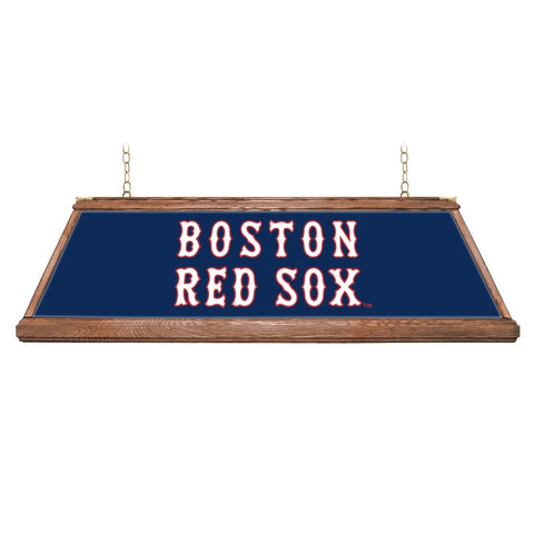 Boston Red Sox: Premium Wood Pool Table Light - The Fan-Brand