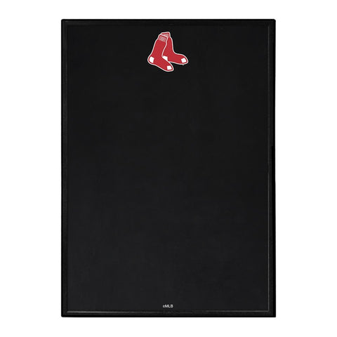 Boston Red Sox: Sox Logo - Framed Chalkboard - The Fan-Brand