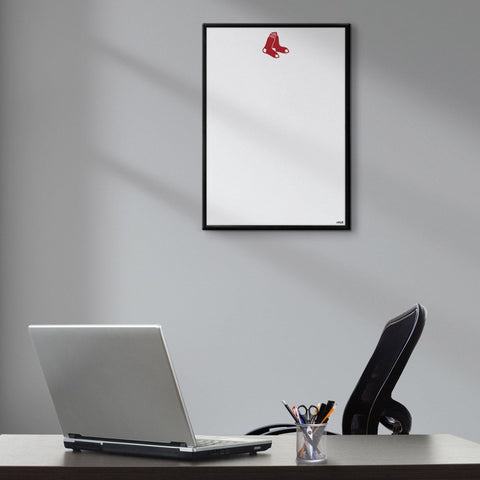 Boston Red Sox: Sox Logo - Framed Dry Erase Wall Sign - The Fan-Brand