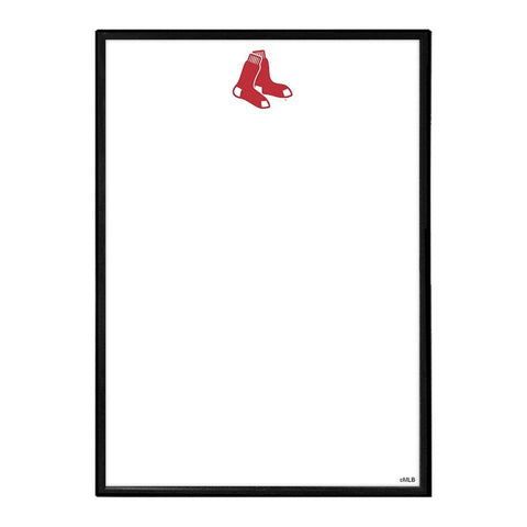 Boston Red Sox: Sox Logo - Framed Dry Erase Wall Sign - The Fan-Brand