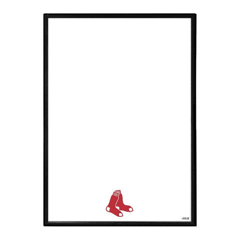 Boston Red Sox: Sox Logo - Framed Dry Erase Wall Sign - The Fan-Brand