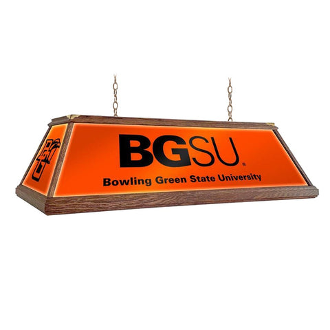 Bowling Green Falcons: Premium Wood Pool Table Light - The Fan-Brand