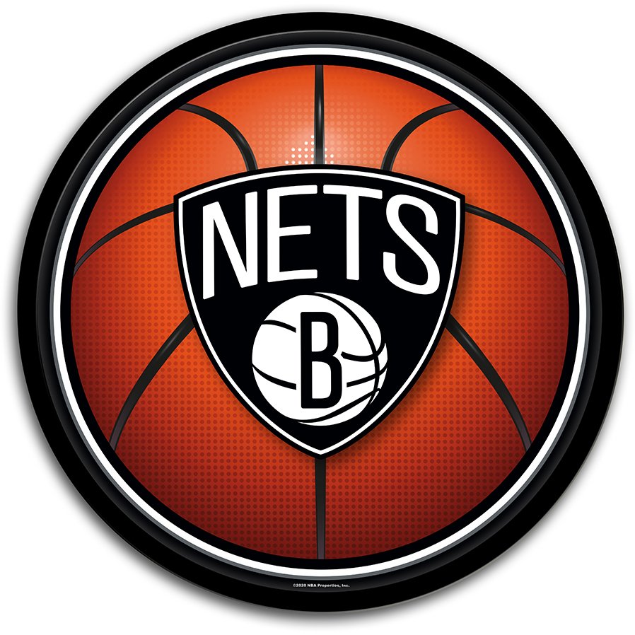 Nets Signing Brooklyn Nets: Basketball - Modern Disc Wall Sign - The Fan-Brand