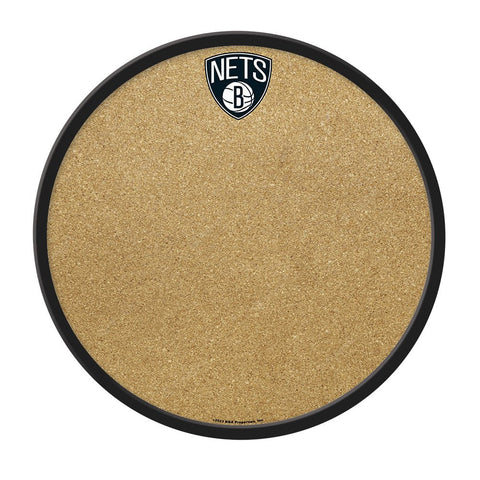 Brooklyn Nets: Modern Disc Cork Board - The Fan-Brand