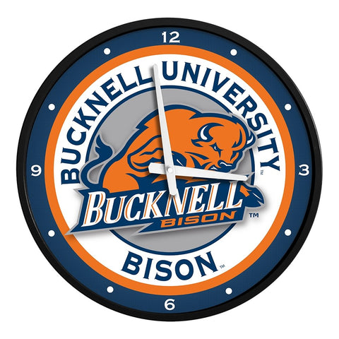 Bucknell Bisons: Modern Disc Wall Clock - The Fan-Brand