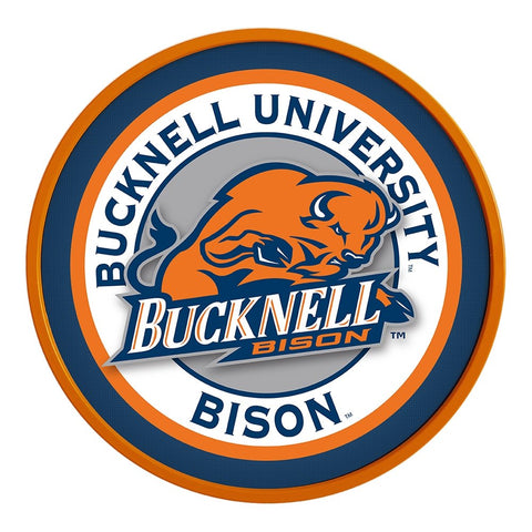 Bucknell Bisons: Modern Disc Wall Sign - The Fan-Brand