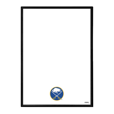 Buffalo Sabers: Framed Dry Erase Wall Sign - The Fan-Brand