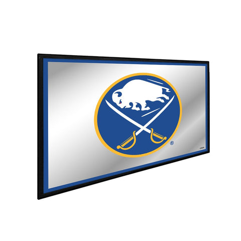 Buffalo Sabers: Framed Mirrored Wall Sign - The Fan-Brand
