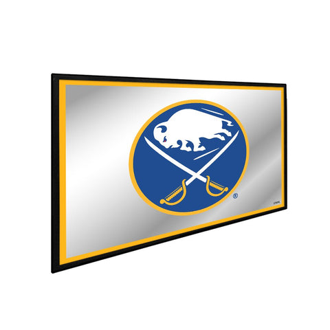 Buffalo Sabers: Framed Mirrored Wall Sign - The Fan-Brand