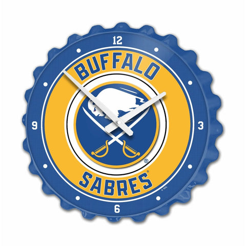 Buffalo Sabres: Bottle Cap Wall Clock - The Fan-Brand