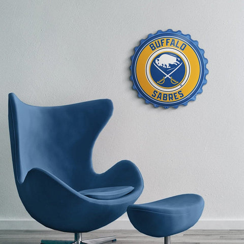 Buffalo Sabres: Bottle Cap Wall Sign - The Fan-Brand