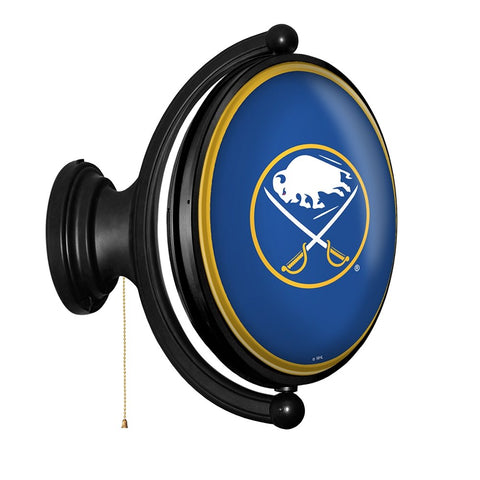 Buffalo Sabres: Original Oval Rotating Lighted Wall Sign - The Fan-Brand