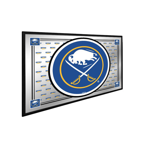 Buffalo Sabres: Team Spirit - Framed Mirrored Wall Sign - The Fan-Brand