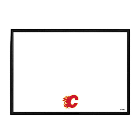 Calgary Flames: Framed Dry Erase Wall Sign - The Fan-Brand