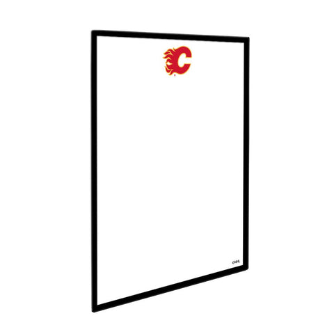 Calgary Flames: Framed Dry Erase Wall Sign - The Fan-Brand