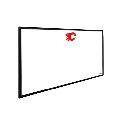 Calgary Flames: Framed Dry Erase Wall Sign - The Fan-Brand