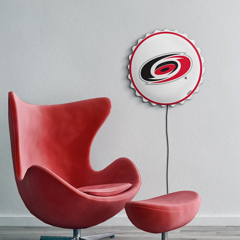 Carolina Hurricanes: Bottle Cap Wall Light - The Fan-Brand