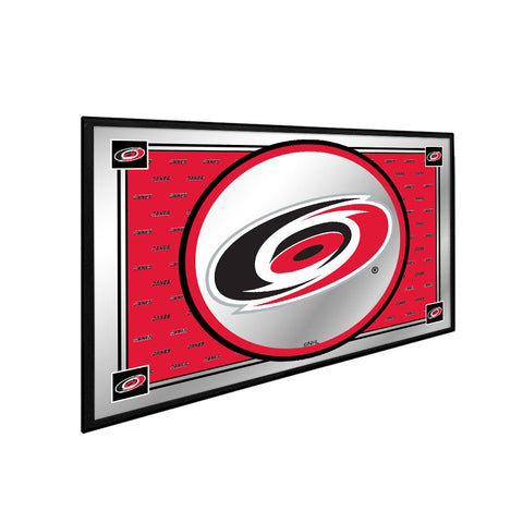Carolina Hurricanes: Team Spirit - Framed Mirrored Wall Sign - The Fan-Brand