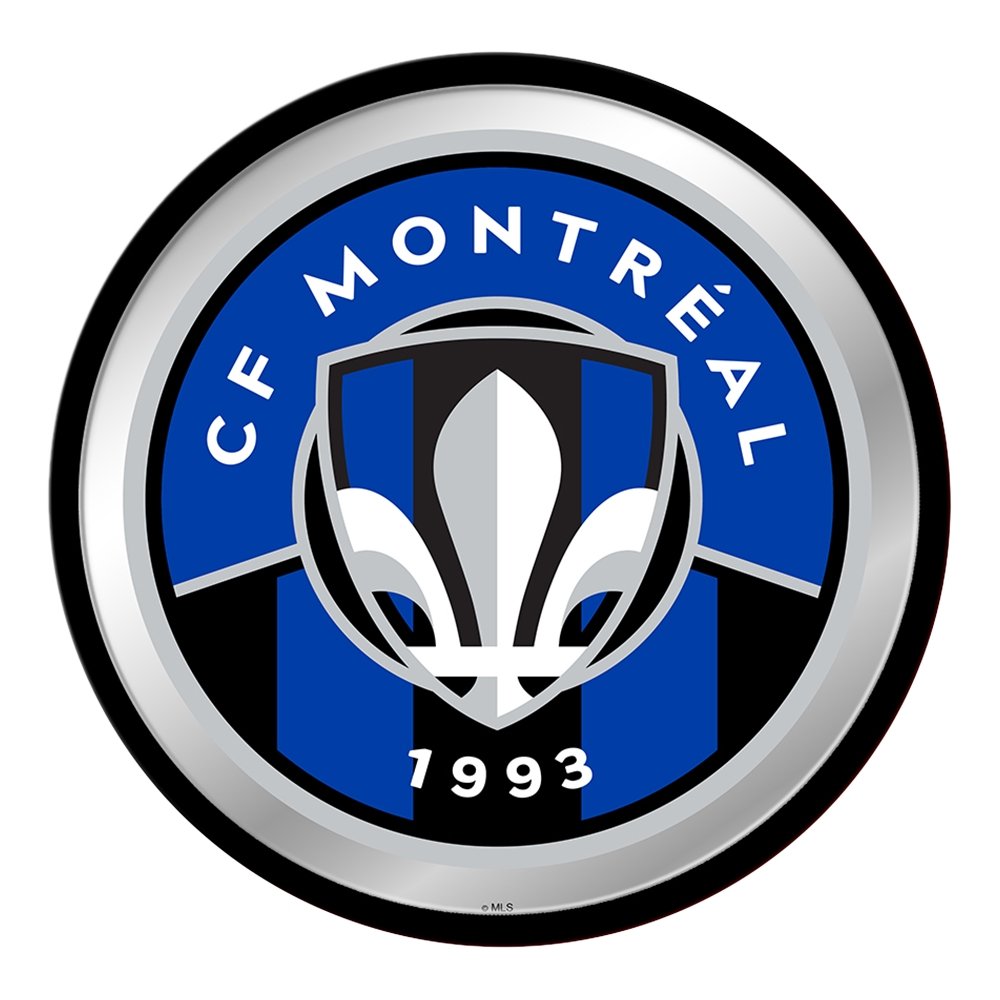 CF Montréal: Modern Disc Mirrored Wall Sign - The Fan-Brand