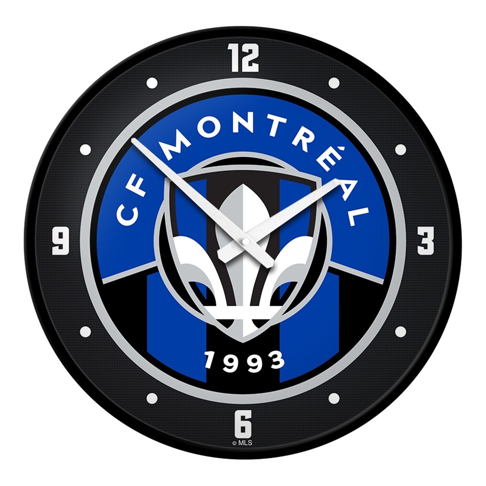 CF Montréal: Modern Disc Wall Clock - The Fan-Brand