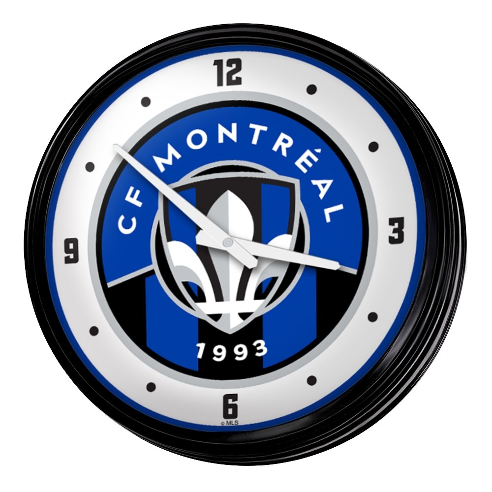 CF Montreall: Retro Lighted Wall Clock - The Fan-Brand