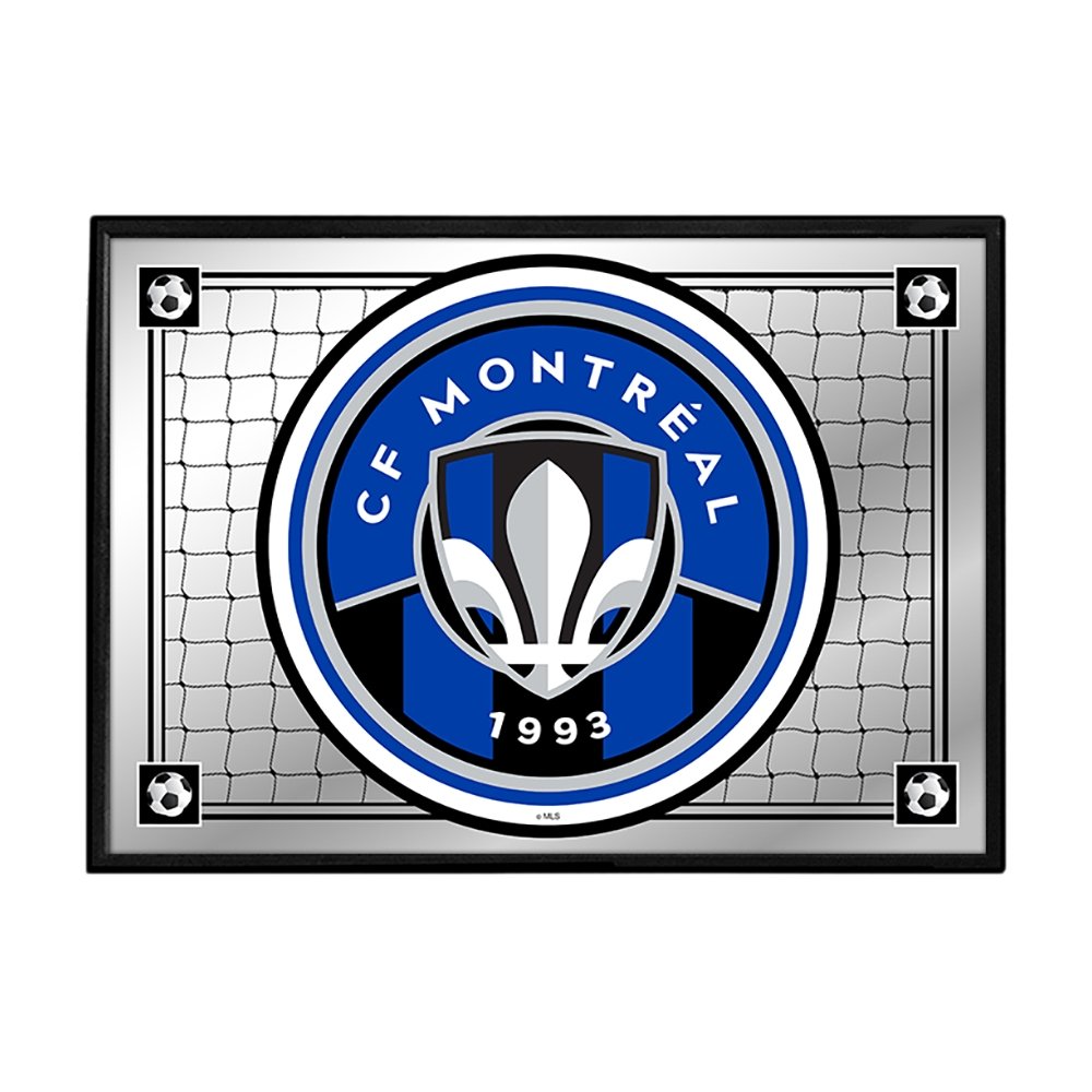 CF Montreall: Team Spirit - Framed Mirrored Wall Sign - The Fan-Brand