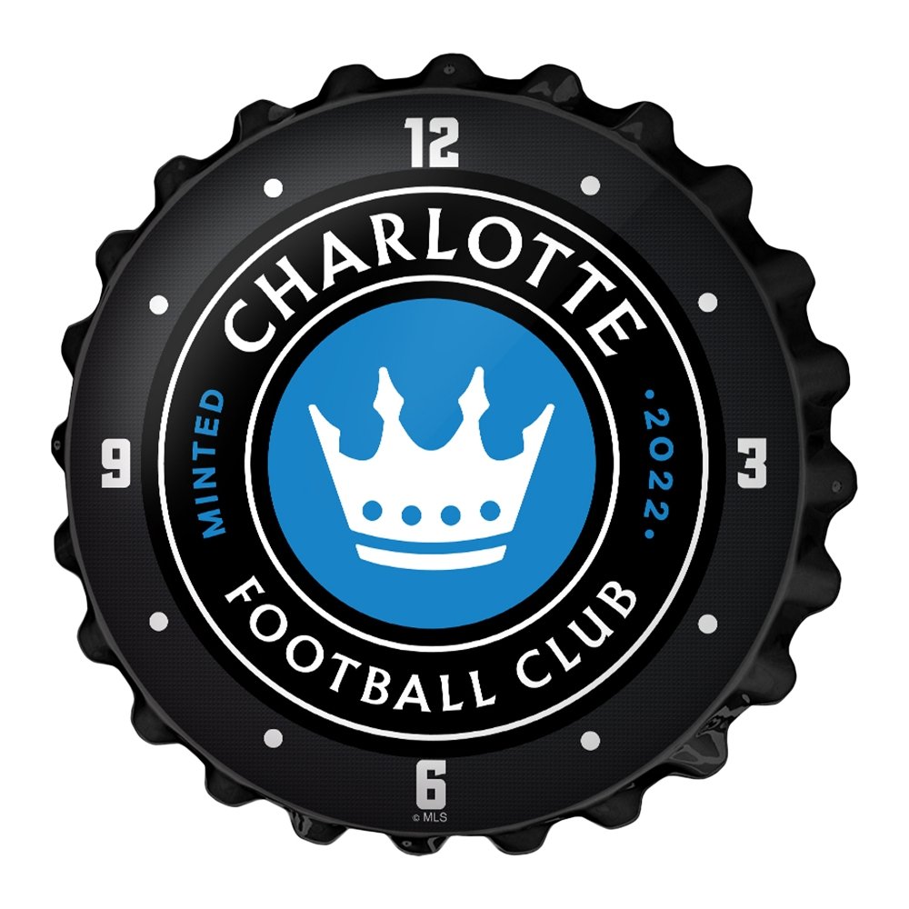 Charlotte FC: Bottle Cap Wall Sign - The Fan-Brand