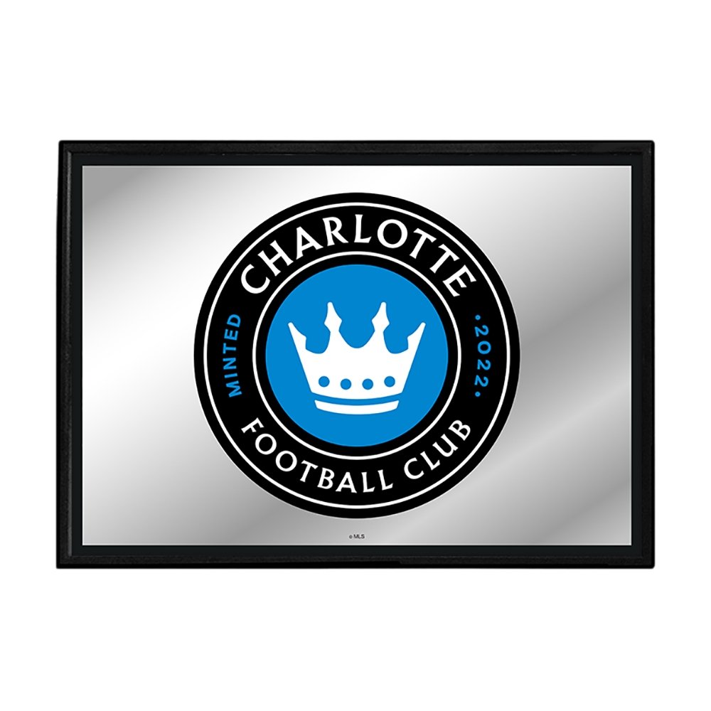 Charlotte FC: Framed Mirrored Wall Sign - The Fan-Brand