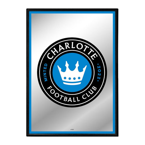 Charlotte FC: Framed Mirrored Wall Sign - The Fan-Brand