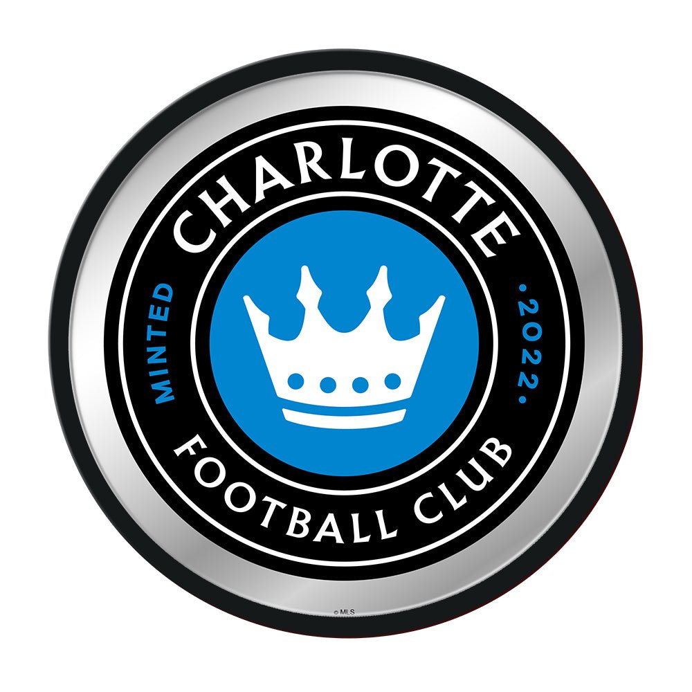 Charlotte FC: Modern Disc Mirrored Wall Sign - The Fan-Brand