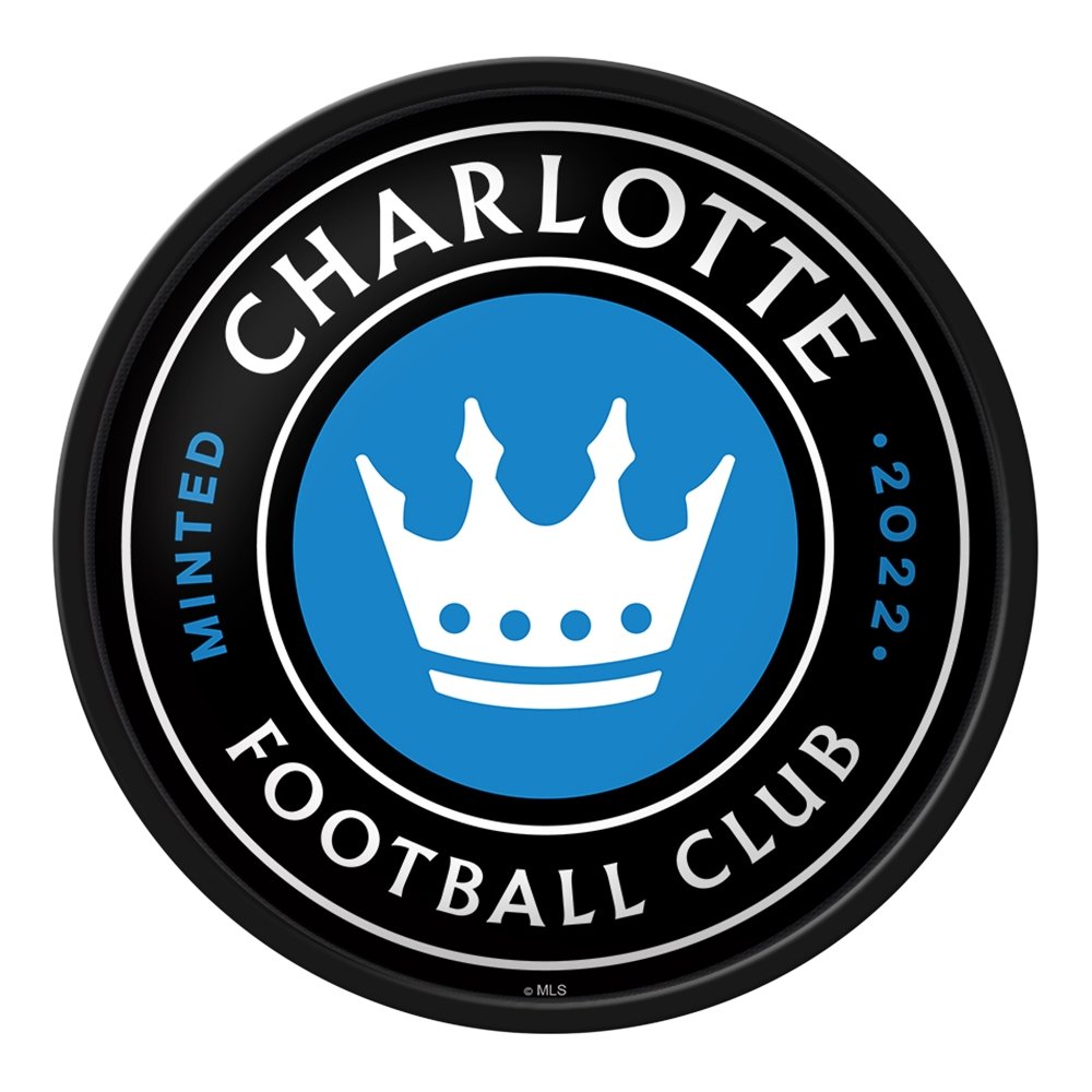 Charlotte FC: Modern Disc Wall Sign - The Fan-Brand