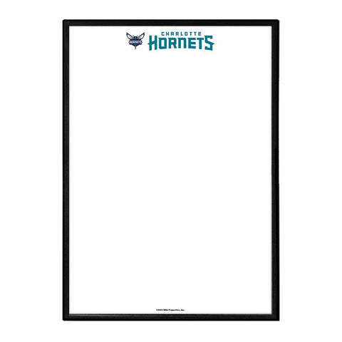 Charlotte Hornets: Framed Dry Erase Wall Sign - The Fan-Brand
