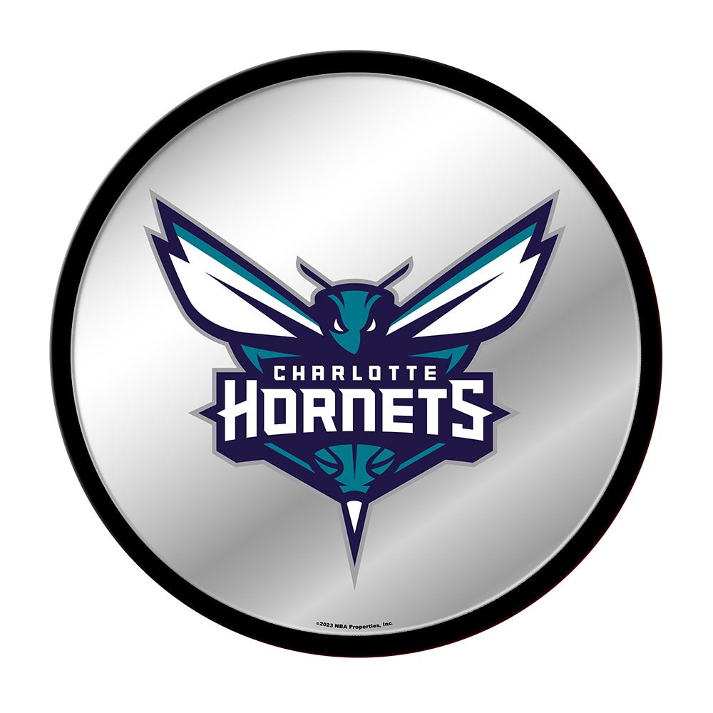 Charlotte Hornets: Modern Disc Mirrored Wall Sign - The Fan-Brand