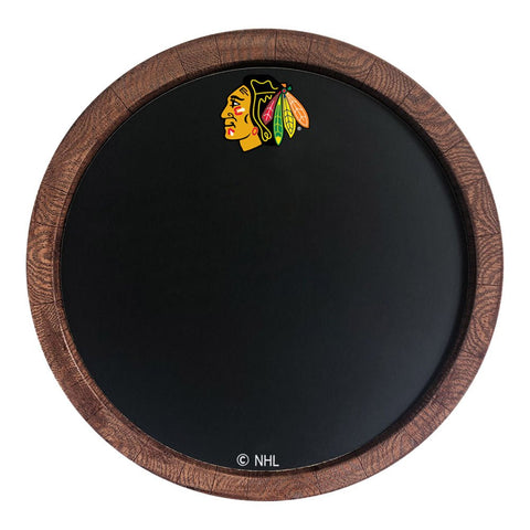 Chicago Blackhawks: Barrel Top Chalkboard Sign - The Fan-Brand
