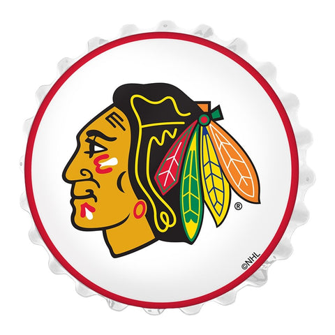 Chicago Blackhawks: Bottle Cap Wall Light - The Fan-Brand