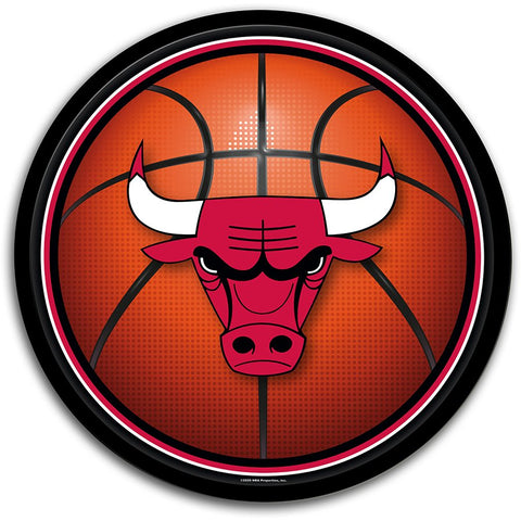 Chicago Bulls: Basketball - Modern Disc Wall Sign - The Fan-Brand