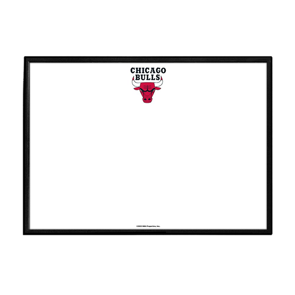 Chicago Bulls: Framed Dry Erase Wall Sign - The Fan-Brand