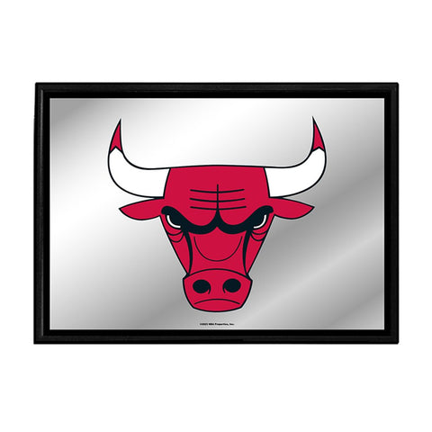 Chicago Bulls: Framed Mirrored Wall Sign - The Fan-Brand